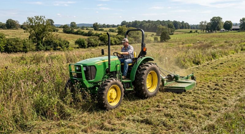 Tractor Mowing in Duluth, MN