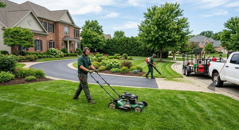 Weekly Lawn Maintenance in Bowie, MD