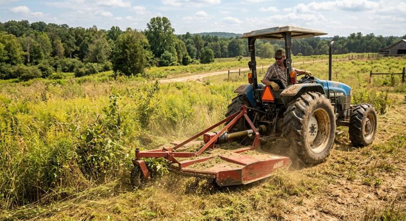 Bush Hog Mowing in Prince Georges County, MD