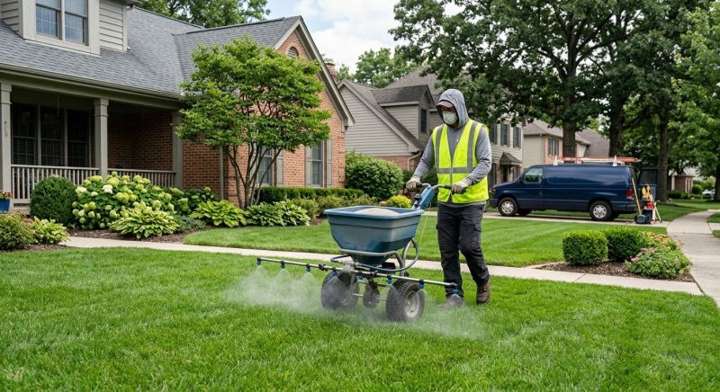 Lawn Herbicide Treatment in Rockwall, TX