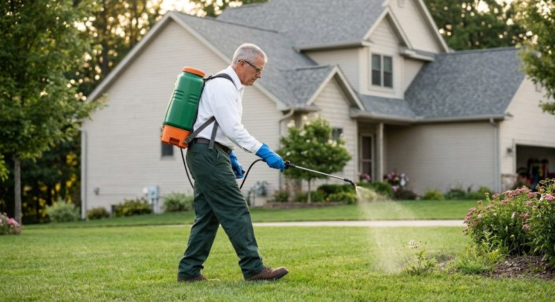 Lawn Spraying in Rockwall, TX