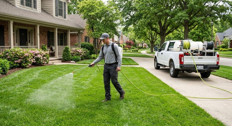 Lawn Spraying in Rockwall, TX