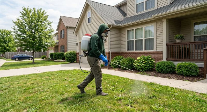 Lawn Spraying in Rockwall, TX
