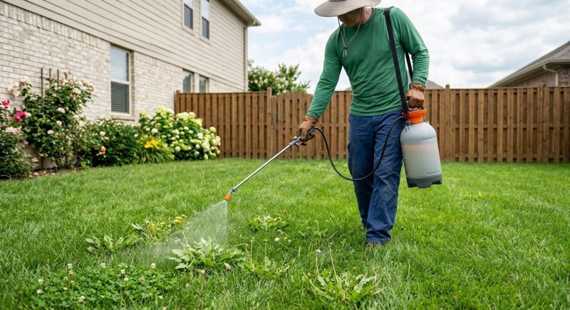 Lawn Weed Treatment in Rockwall, TX