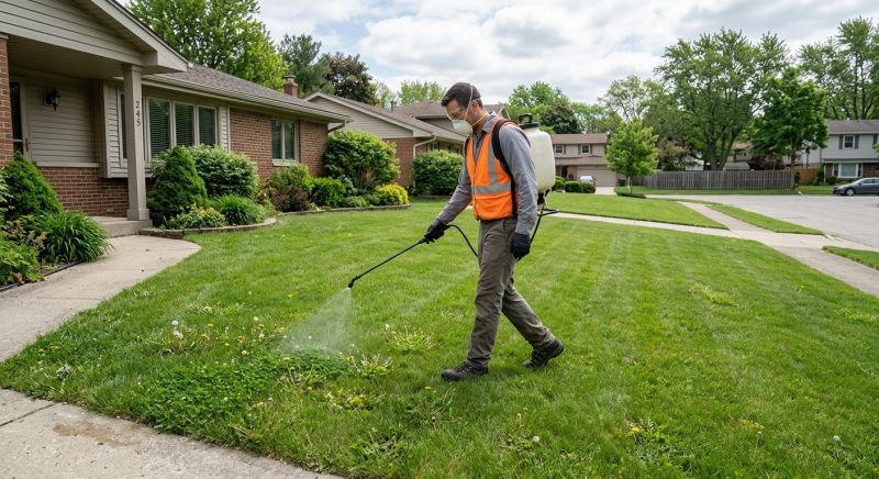 Lawn Weed Treatment in Rockwall, TX