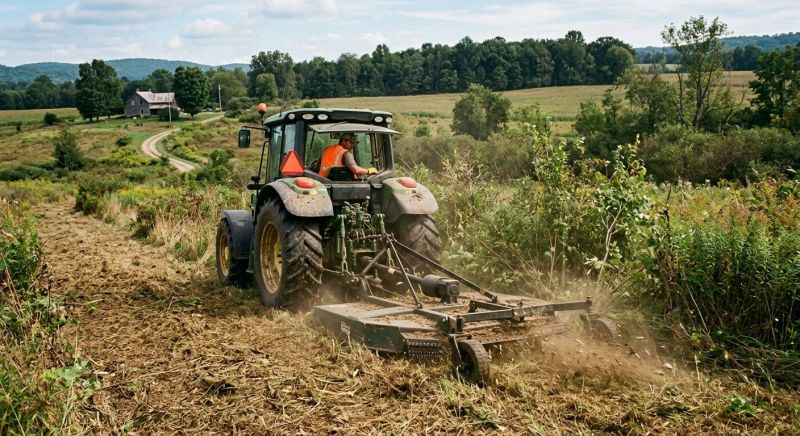 Lot Bush Hogging in Calvert County, MD