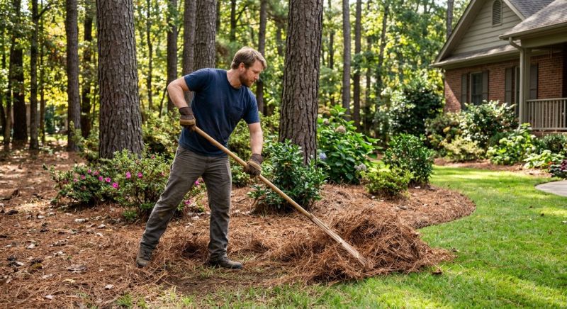 Pine Straw Raking in Honolulu, HI