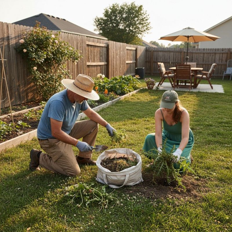 Rock Bed Weeding in Rockwall, TX