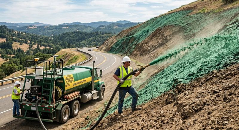 Slope Hydroseeding in Honolulu, HI