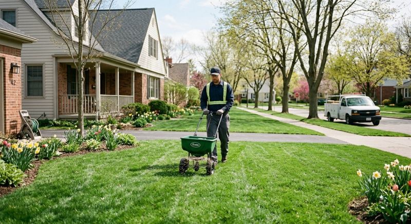 Spring Lawn Fertilizing in Honolulu, HI