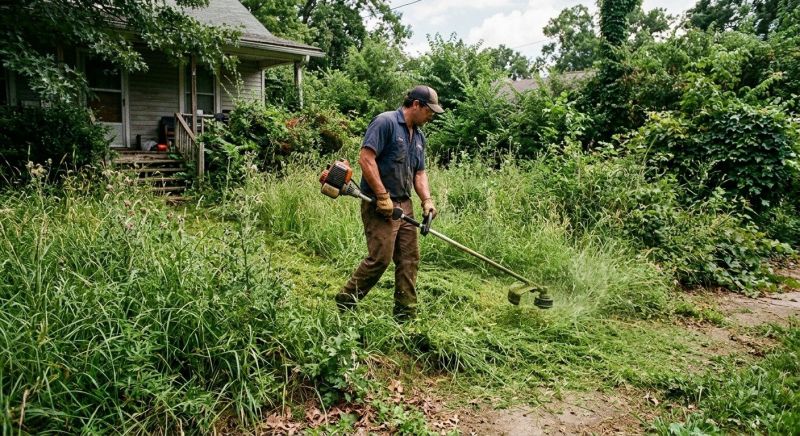 Tall Grass Mowing in Bowie, MD