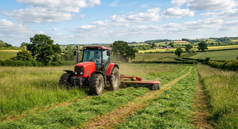 Tractor Mowing in Waldorf, MD